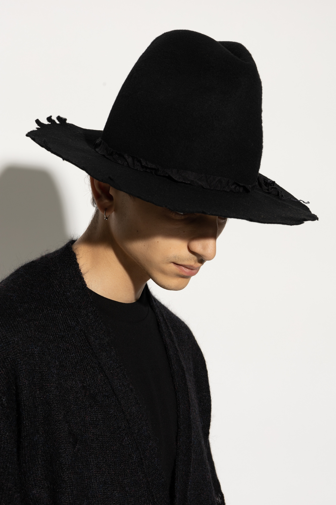 yohji Yohji Yamamoto pour homme フェドラハット yamamoto - pour